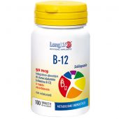 Longlife Vitamina B-12 Sublinguale 50mcg 100 Tavolette