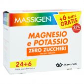 Massigen Magnesio Potassio Zero Zuccheri 24+6 Buste Promo