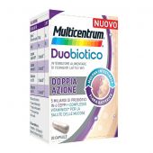 Mulicentrum Duobiotico Fermenti Lattici Doppia Azione 20 Capsule