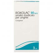 Roxolac 80mg/g Smalto Medicato Unghie 3ml