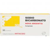 Sodio Bicarbonato Nova Argentia 500mg 50 Compresse