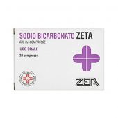 Sodio Bicarbonato Zeta 500mg 20 Compresse