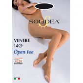 Solidea Calze Venere 140 Denari Open Toe
