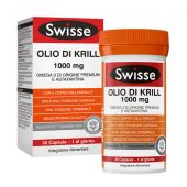 Swisse Olio di Krill 1000mg Integratore 30 Capsule