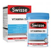 Swisse Vitamina D3 Integratore Ossa e Denti 100 Capsule