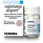Valeriana Dispert 45mg 60 Compresse Rivestite