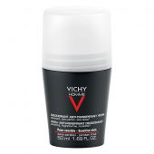Vichy Homme Deodorante Anti Traspirante e Anti Macchie 48H 50ml