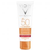 Vichy Ideal Soleil Crema Viso Anti-ètà 3in1 SPF50+ 50ml