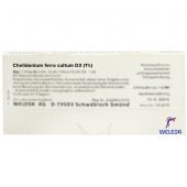 Weleda Chelidonium Ferro Cultum D3 (1%) 8 Fiale